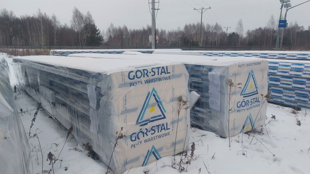 Płyta warstwowa scienna 100mm NOWA