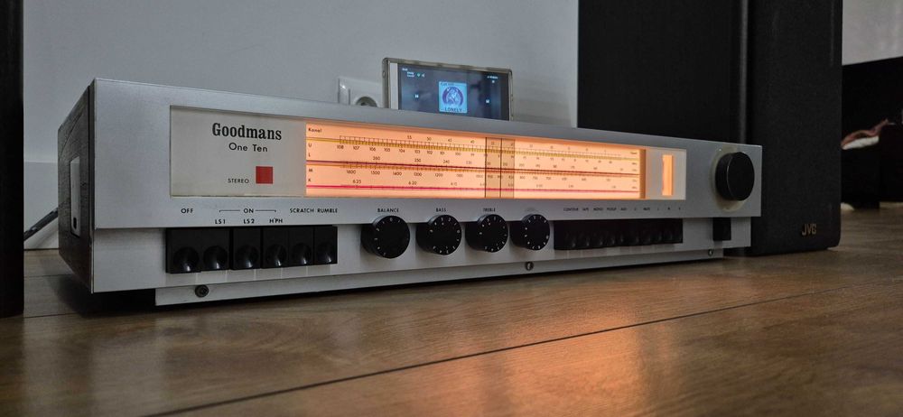 Goodmans One Ten + kolumny JVC SP E95