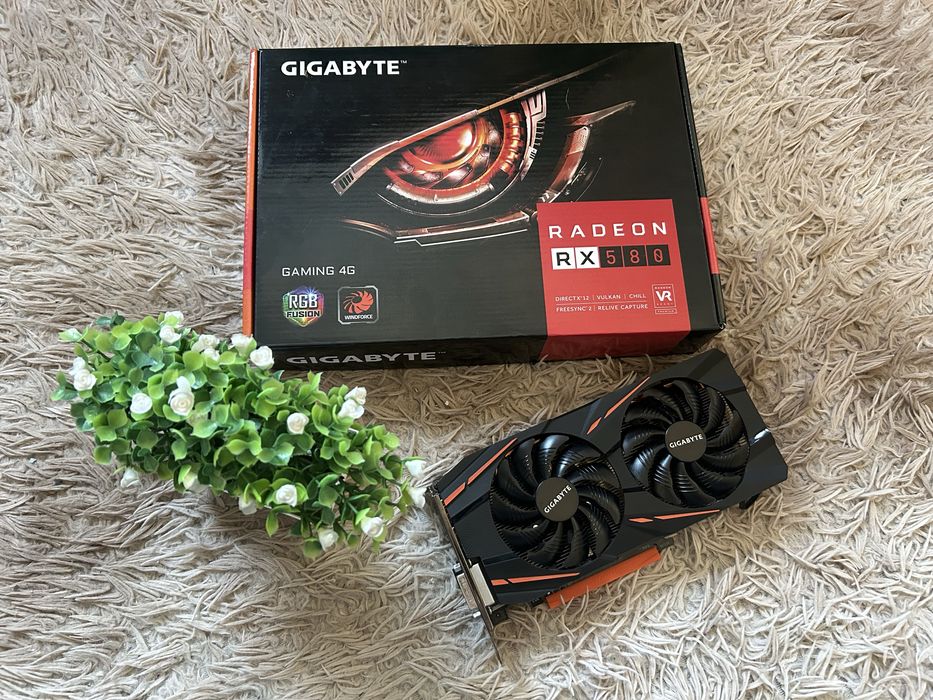 Топ! RX 580 4Gb Gigabyte GV Gaming Відеокарта (тести)