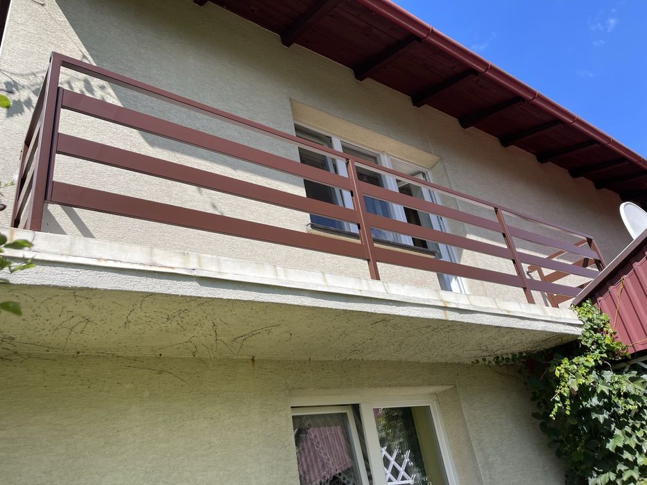 Balustrady bramy przęsła