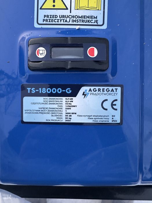 TS-18000-G Power 	•	Techsystem 8.5 kW