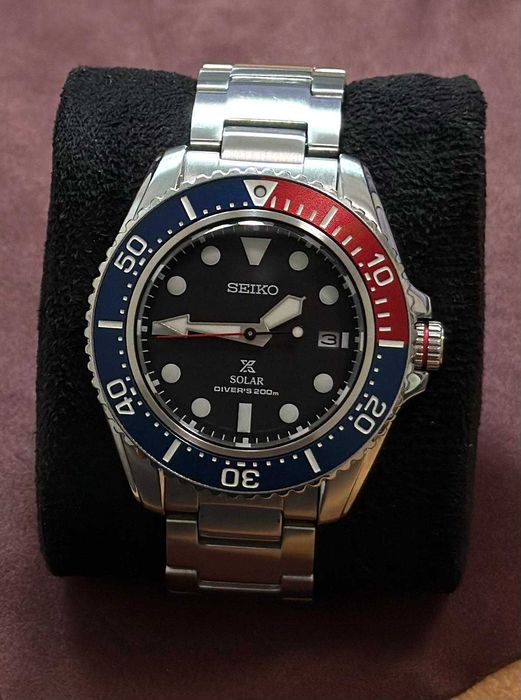 Годинник Seiko SNE591P1 Prospex Solar Diver's