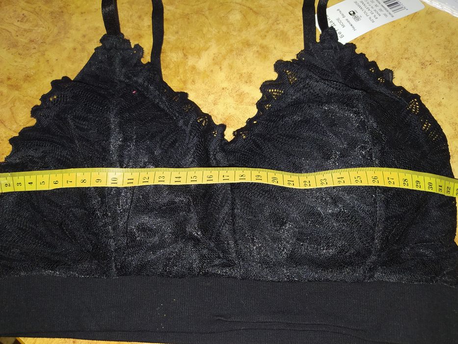 Топ бюсгалтер  чорний, білий