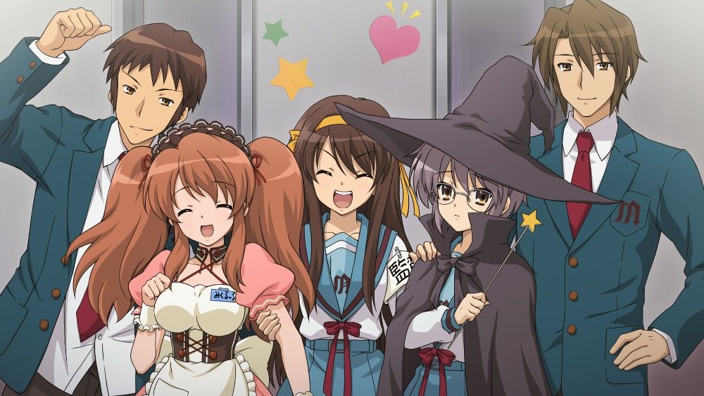 Исчезновение Харухи Судзумии Зникнення Харухі Судзумії Suzumiya
