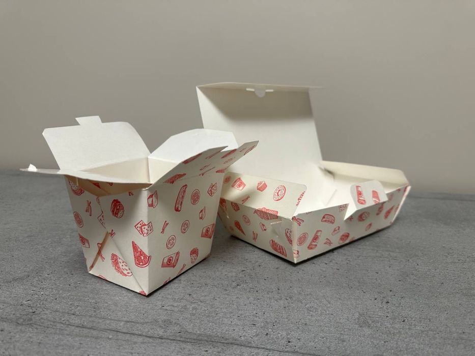 Одноразова картона посуда