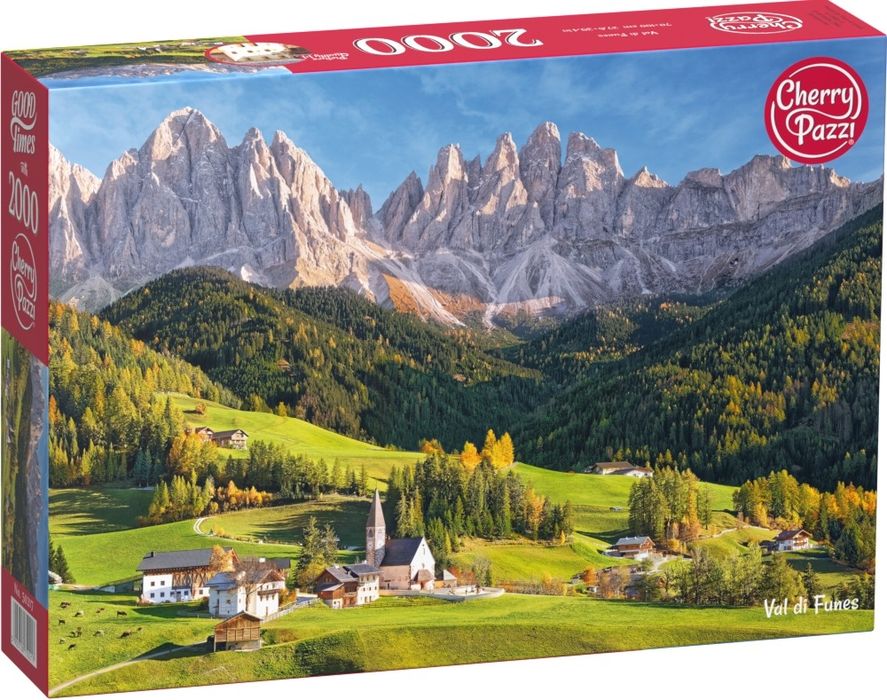 Puzzle 2000 Cherrypazzi Val Di Funes 50217. Nowy Produkt