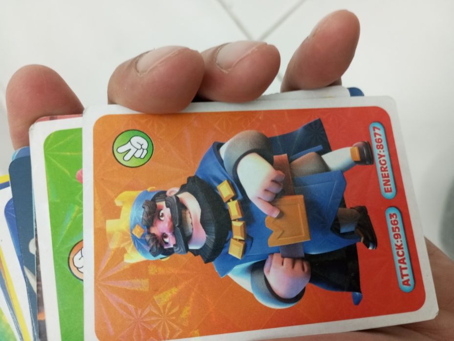 Cartas do jogo Clash Royal Super Cell