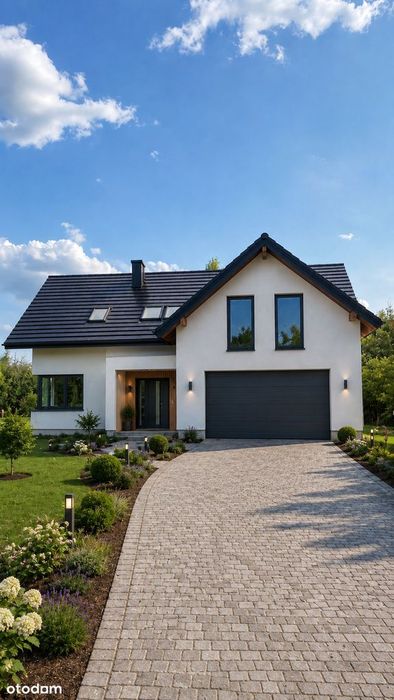 Dom wolnostojący w stanie surowym zamkniętym 191,61 m² działka 1800 m²