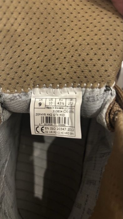 Lowa 43,5 осінь зима