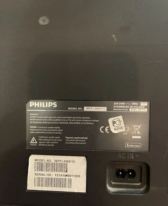Телевизор philips 26PFL3405
