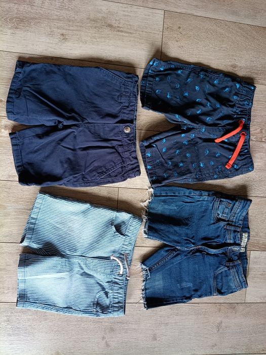 Zestaw jeansowych spodenek 104 110 Primark Denim