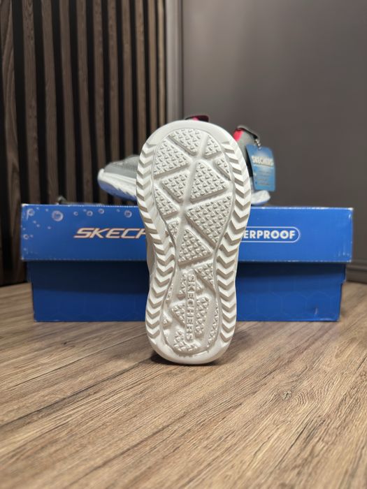 Дитячі демісезоні сліпони Skechers Girls gray, 25р