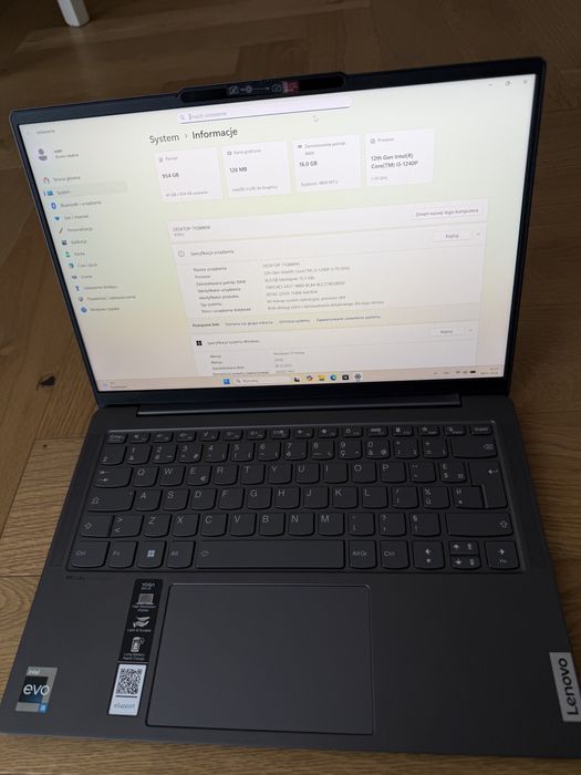 Lenovo Yoga Slim 6 14IAP8 | i5-1240P | 16GB RAM | 1TB SSD | 2.2K
