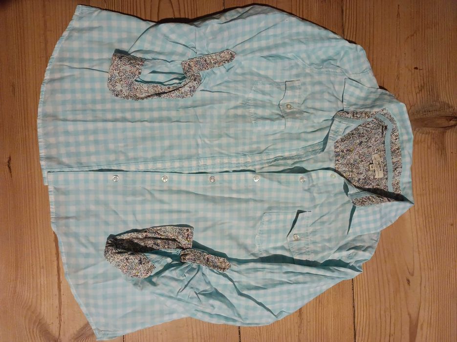 Koszula damska w kratę L