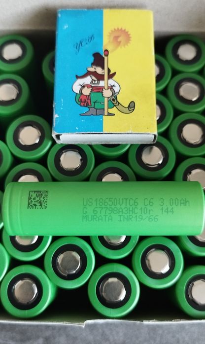 Нові Акумулятори 18650 Sony Murata VTC5A 2600 p26a p28 перепаковка АКБ