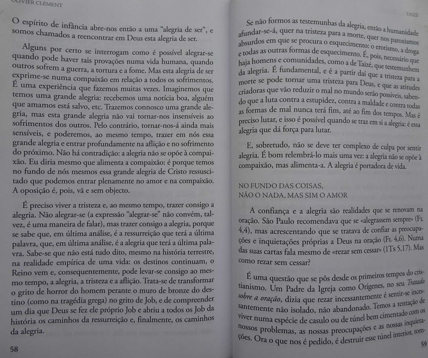 Taizé - Um Sentido Para A Vida de Olivier Clément