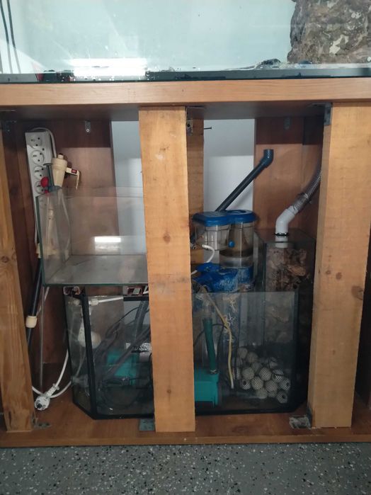 Akwarium morskie kompletny zestaw 280 l + sump + cały osprzęt OKAZJA!!!