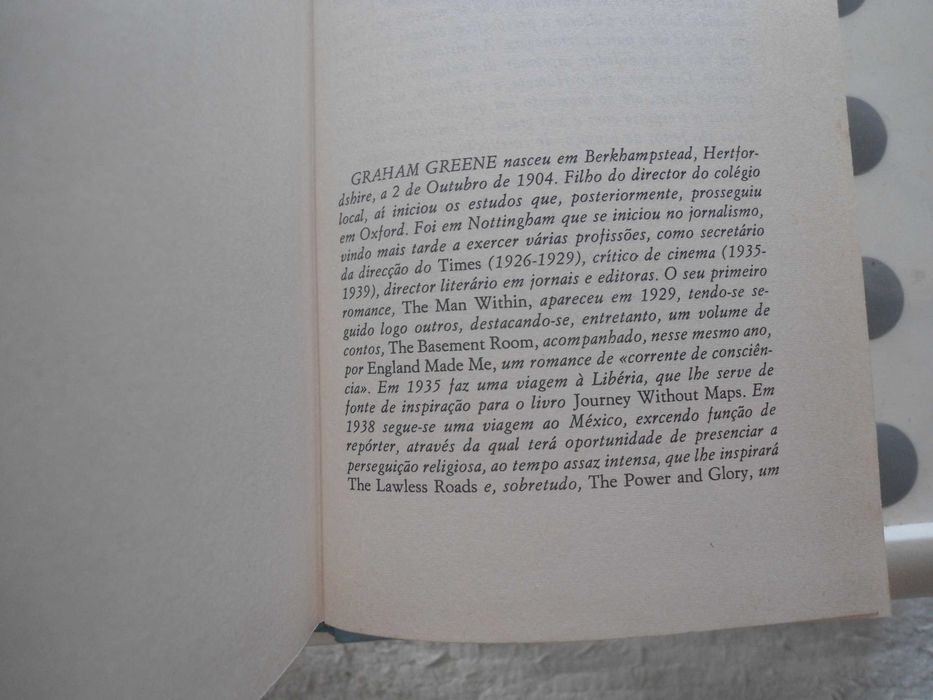 O Cônsul Honorário por Graham Greene