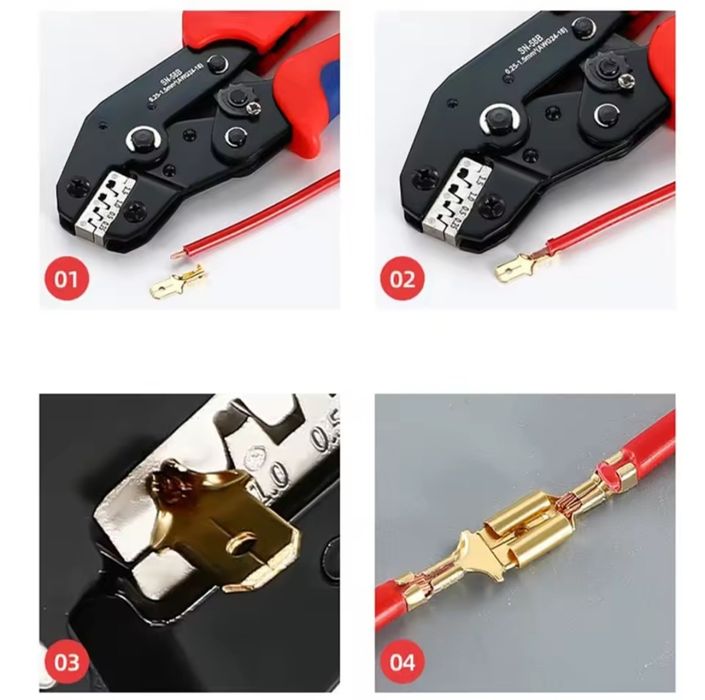 Комплект з'єднувальних клем 270шт мама папа кембрик