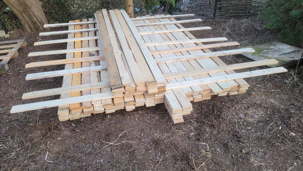 Deski z demontażu palet