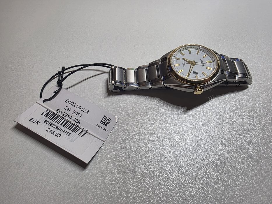 Zegarek damski Citizen Super Titanium Eco-Drive ew2214-52a