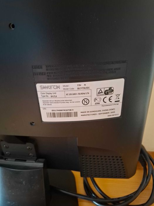Monitor Samtron 73v de 17 polegadas446478747362938883