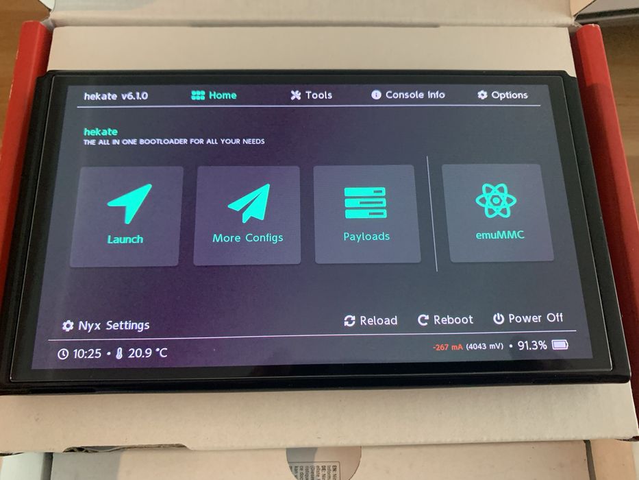 Nintendo Switch Oled CFW  NOWA karta 256GB