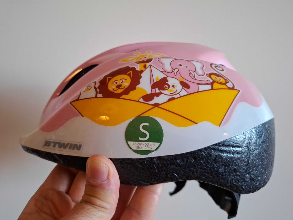 BTWIN Woony Bicicleta Evolutiva 2 em 1 Criança, 2 a 5 Anos, Rosa (pedais removíveis) + capacete S