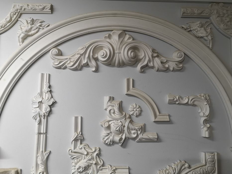 Ліпнина гіпсова ліпнина колони гіпс 3д панелі