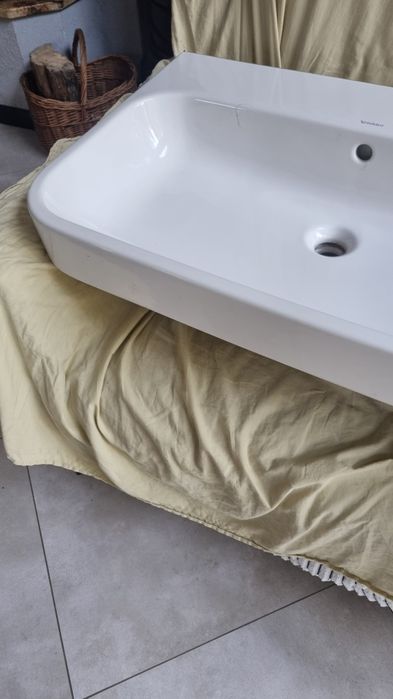 Umywalka zlew Duravit  80 cm jak Nowa lekko uszkodzona