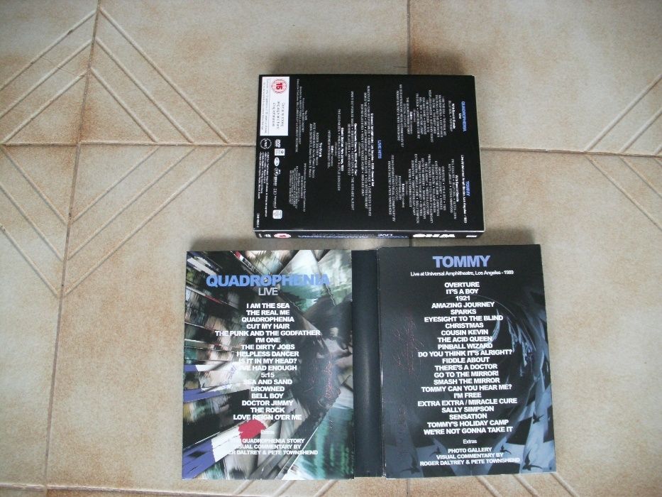 The Who Tommy e Quadrophenia em DVD