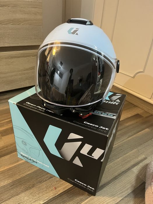 capacete aberto unik