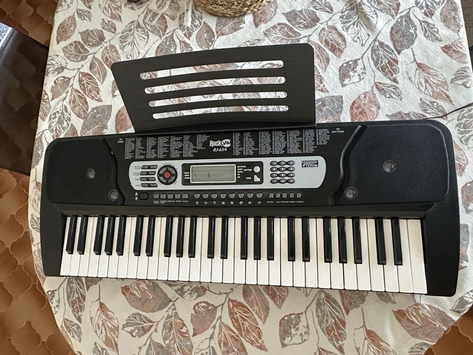Teclado RockJam RJ654 com Suporte