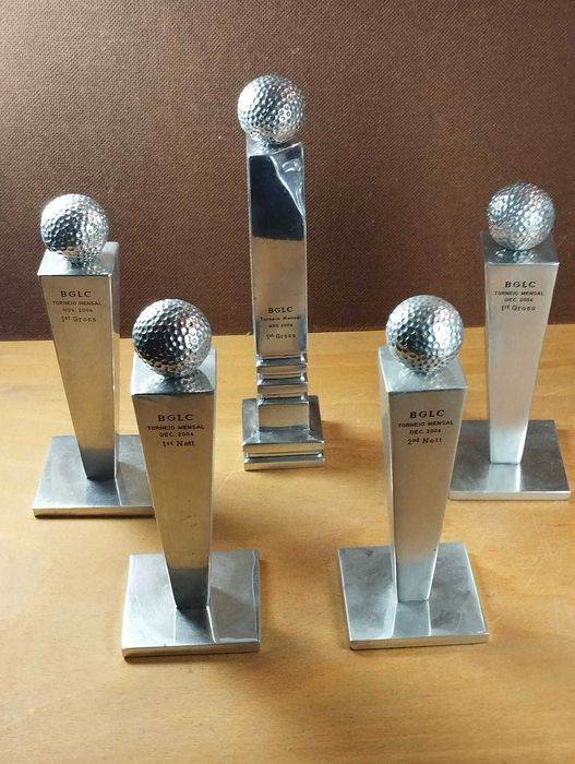 Troféus de Golf (x5)
