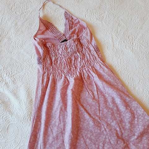 Vestido     rosa
