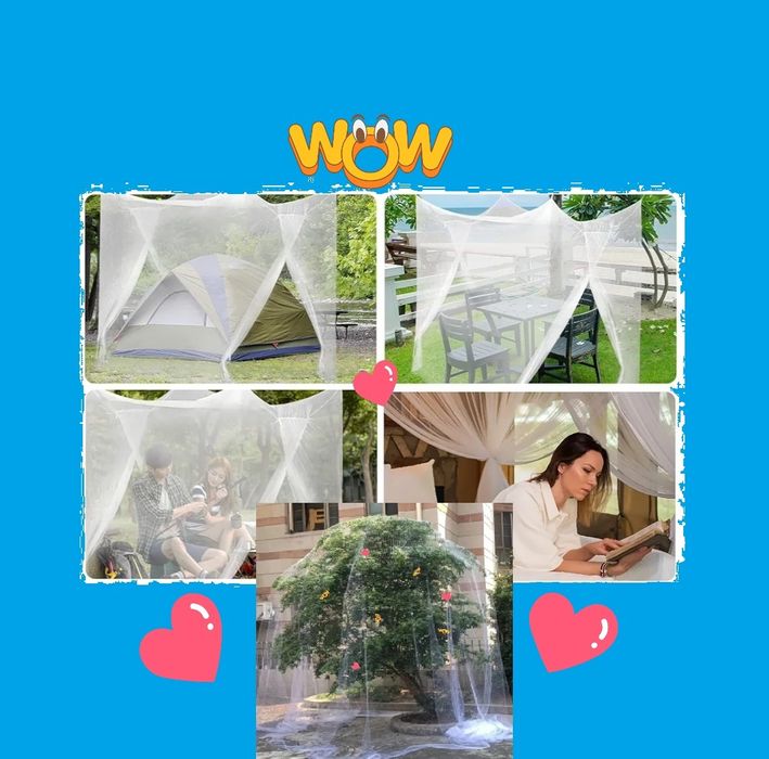 moskitiera baldachim łóżko podwójne ochrona przed komarami muchami owa