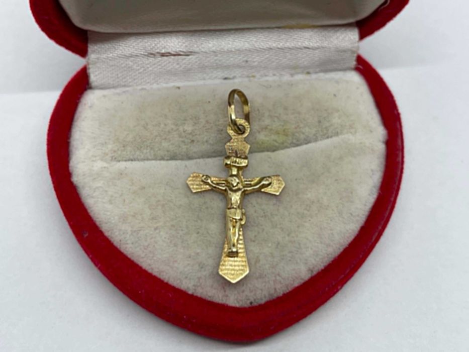 Złoty Krzyżyk Pr.585 0,5g
