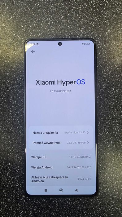 Smartfon Xiaomi Redmi Note 13, 5G, Dual SIM, 8GB RAM, 256GB, czarny