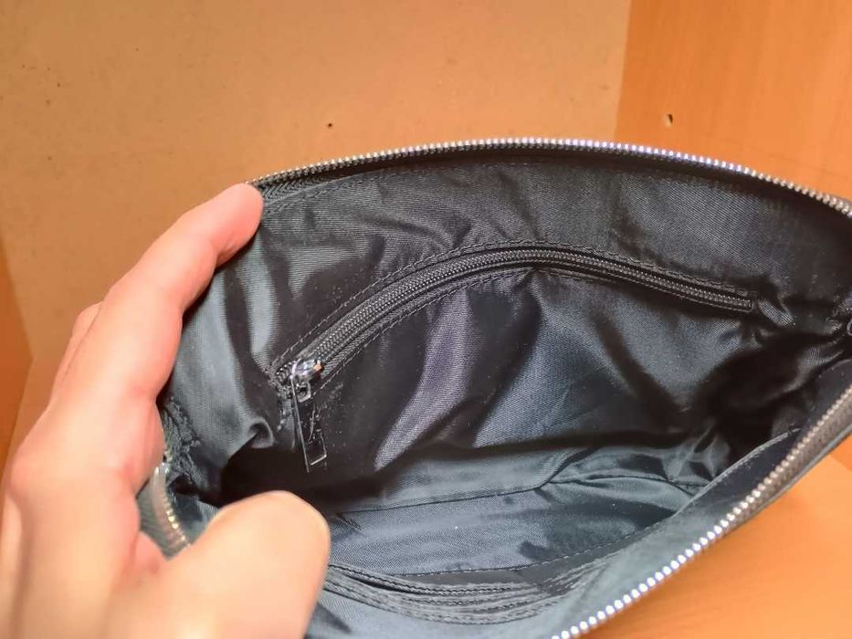 Чоловічий клатч сумка барсетка гаманець Damier Graphite Canvas