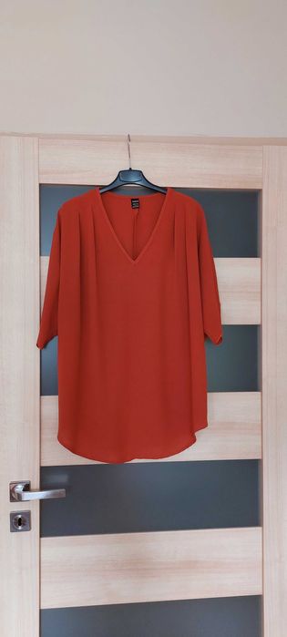 Bluzka pomarańczowa , nowa , rozmiar L-XL.