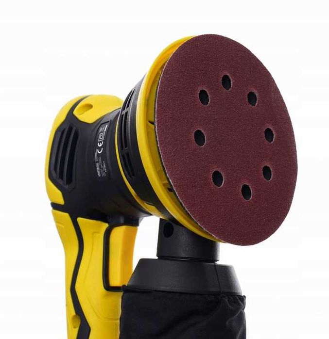 Szlifierka Mimośrodowa  Oscylacyjna do Drewna Metalu 125mm 1200W