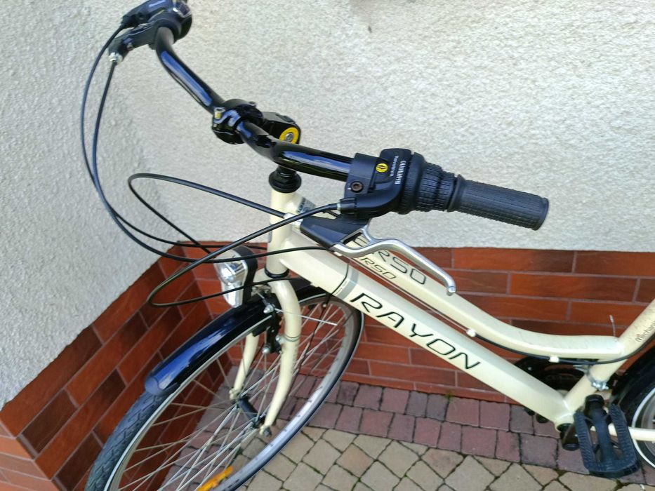 Rower trekkingowy Rayon unisex aluminiowyy