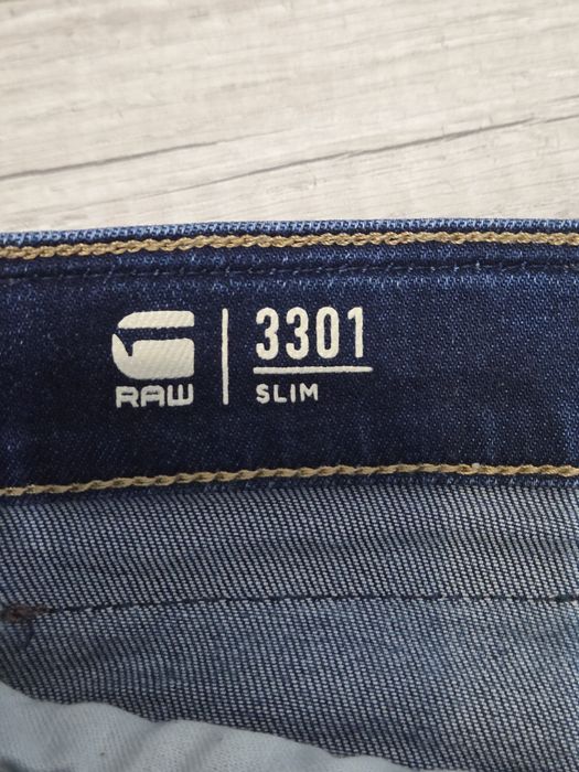 Spodnie jeansowe 3301 G-Star Raw 36/32