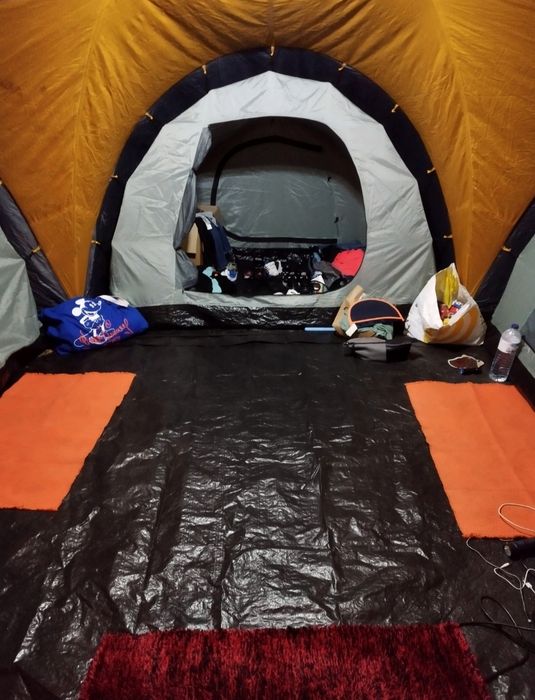 Tenda campismo 3 quartos