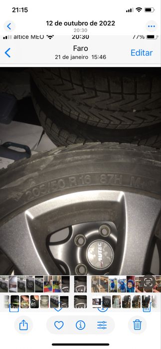 Jantes de 16”, para Mazda