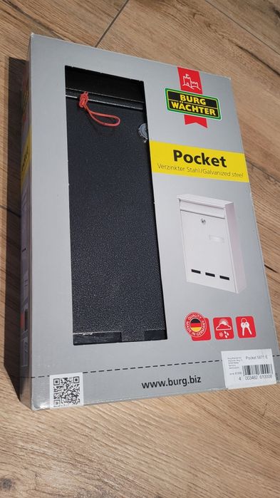Nowa skrzynka na listy Burg Wachter Antracyt