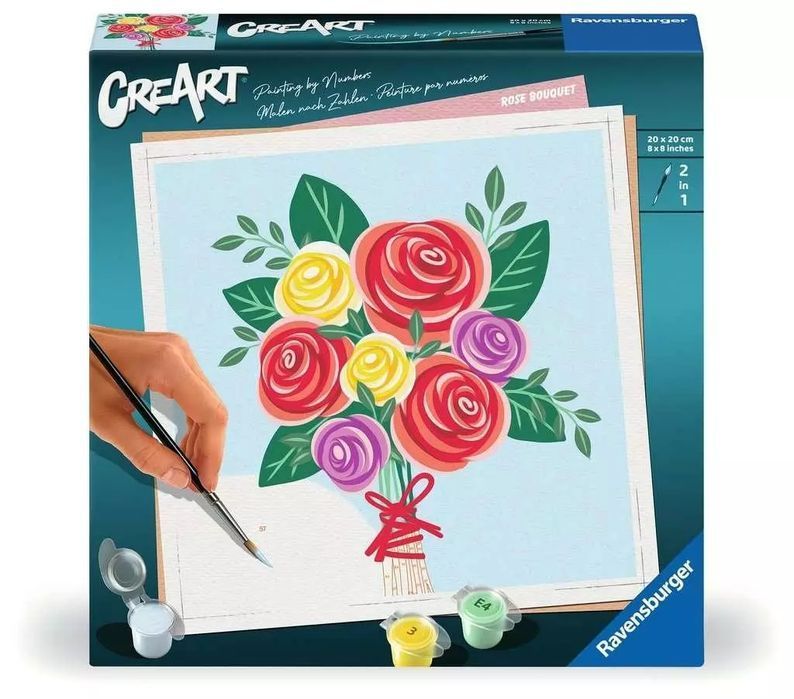 CreArt: Bukiet Róż. Ravensburger