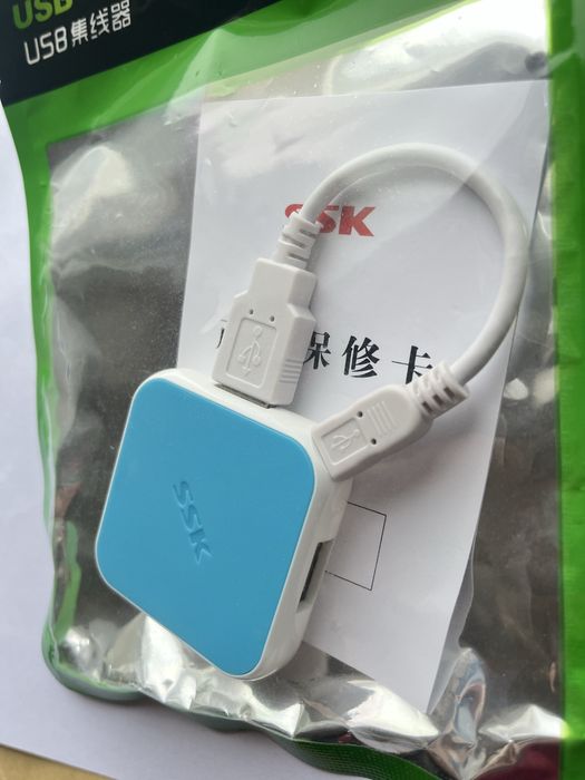 USB-хаб SSK на 4 порти високошвидкісний