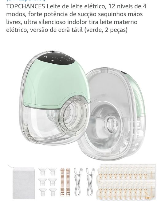 Bomba extração de leite materno
