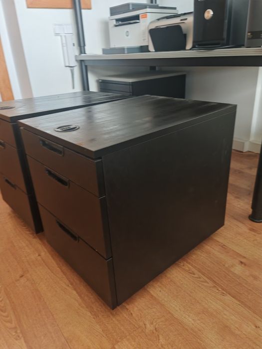 Como NOVO - Gaveteiro Rolante IKEA Galant 45x55x60cm (Com Fechadura de Combinação)
